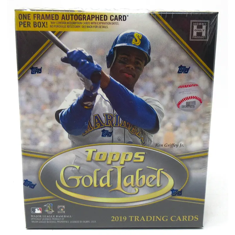 2019 Topps Gold Label Baseball Box (Hobby) (33 Cards)