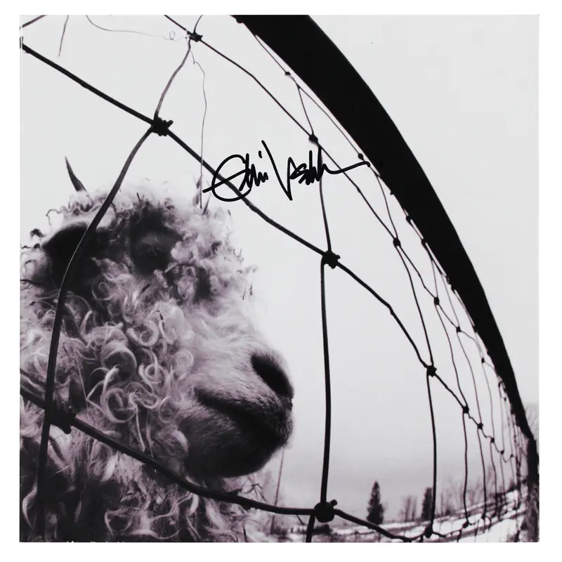 Eddie Vedder Pearl Jam Authentic Signed Vs. Album Cover Auto 10! BAS #AC94818