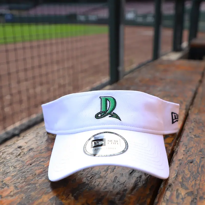 New Era White Visor