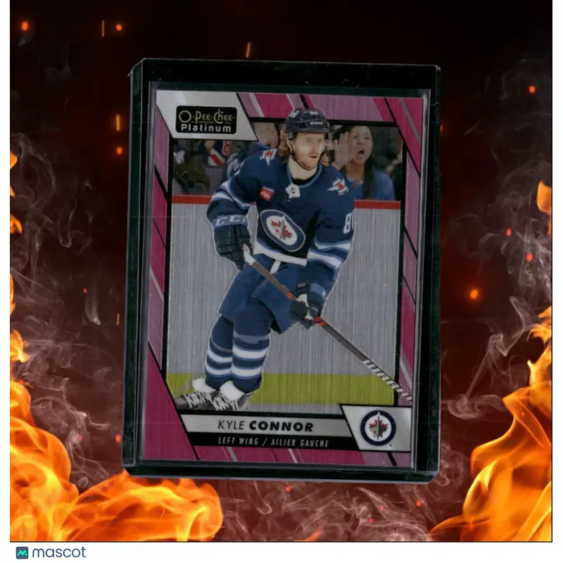 2023-24 O-Pee-Chee Platinum Kyle Connor Matte Pink #50