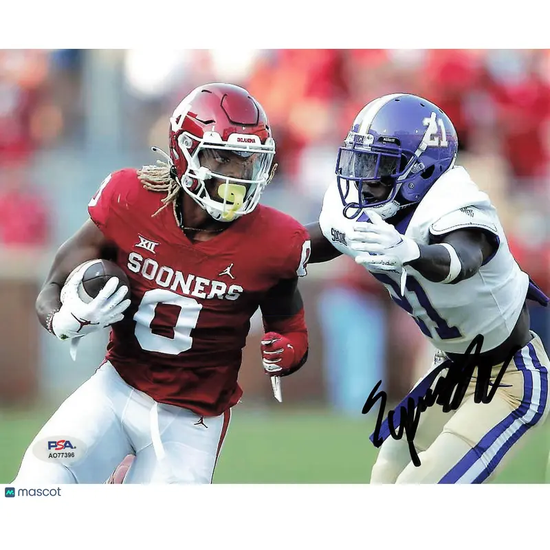 Eric Gray Signed 8x10 Photo PSA Oklahoma Sooners