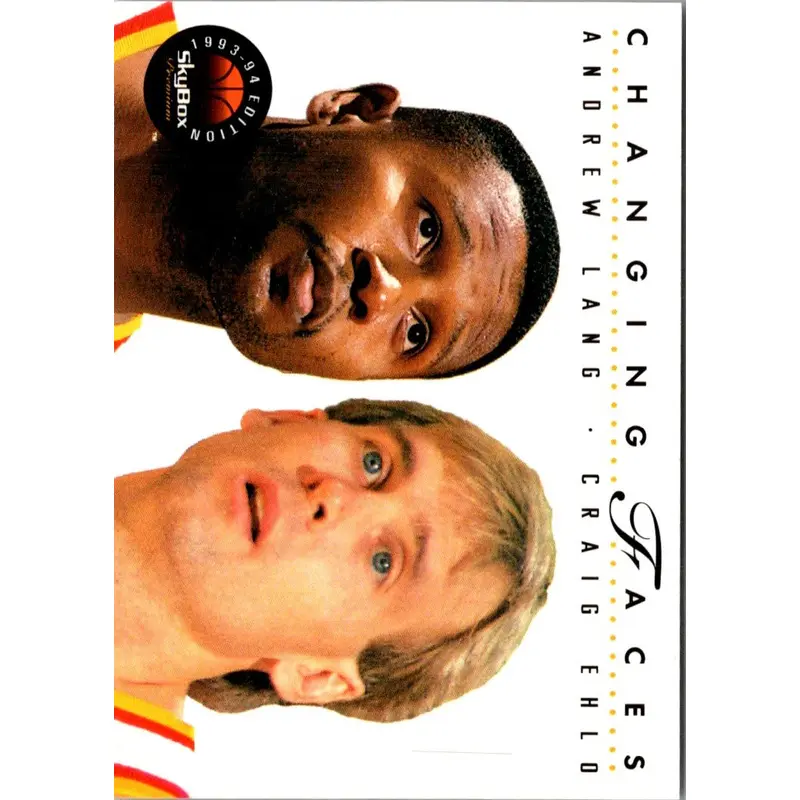 1993 SkyBox Andrew Lang/Craig Ehlo #292