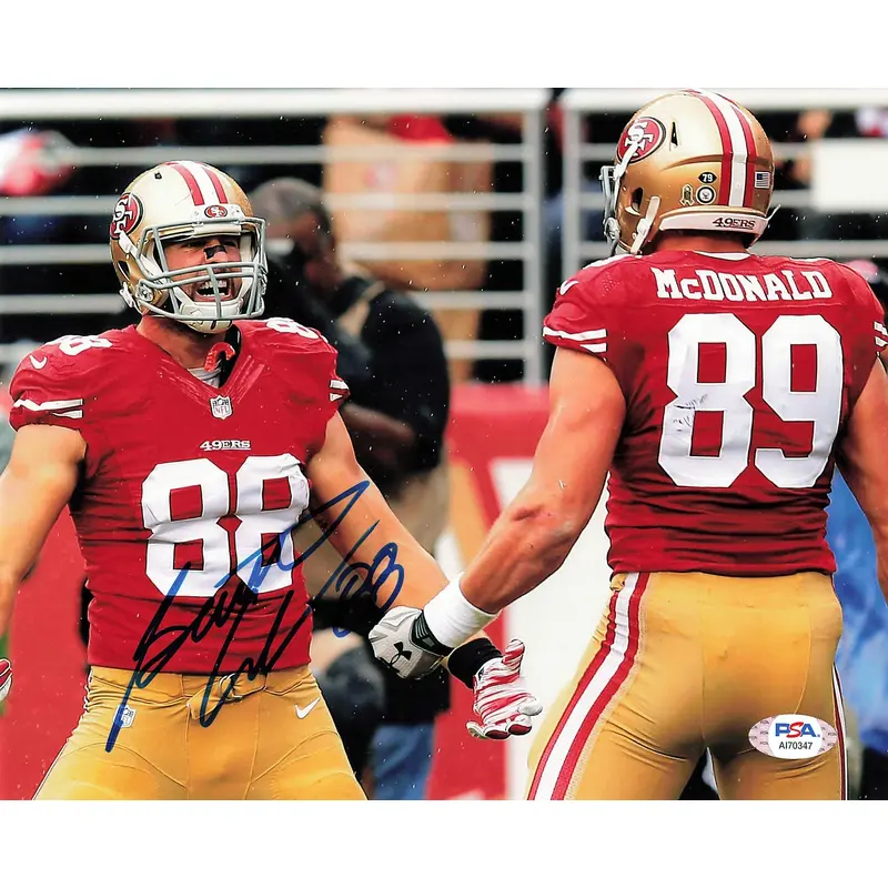 GARRETT CELEK signed 8x10 photo PSA/DNA San Francisco 49ers Autographed