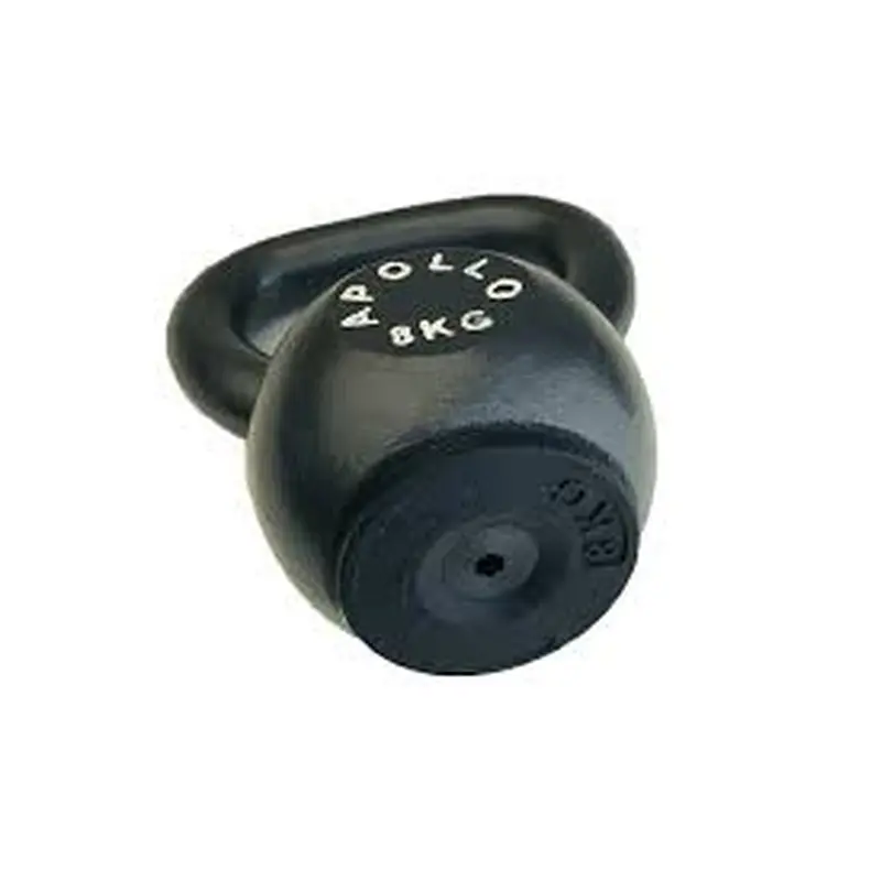 New Apollo Athletics 8 KG (18 lbs) Cast Iron Kettlebell