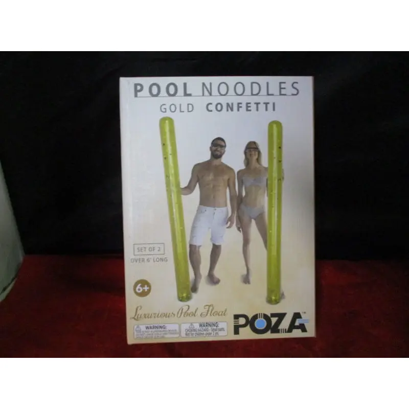 New POZA 74" Gold Noodle - Set of 2