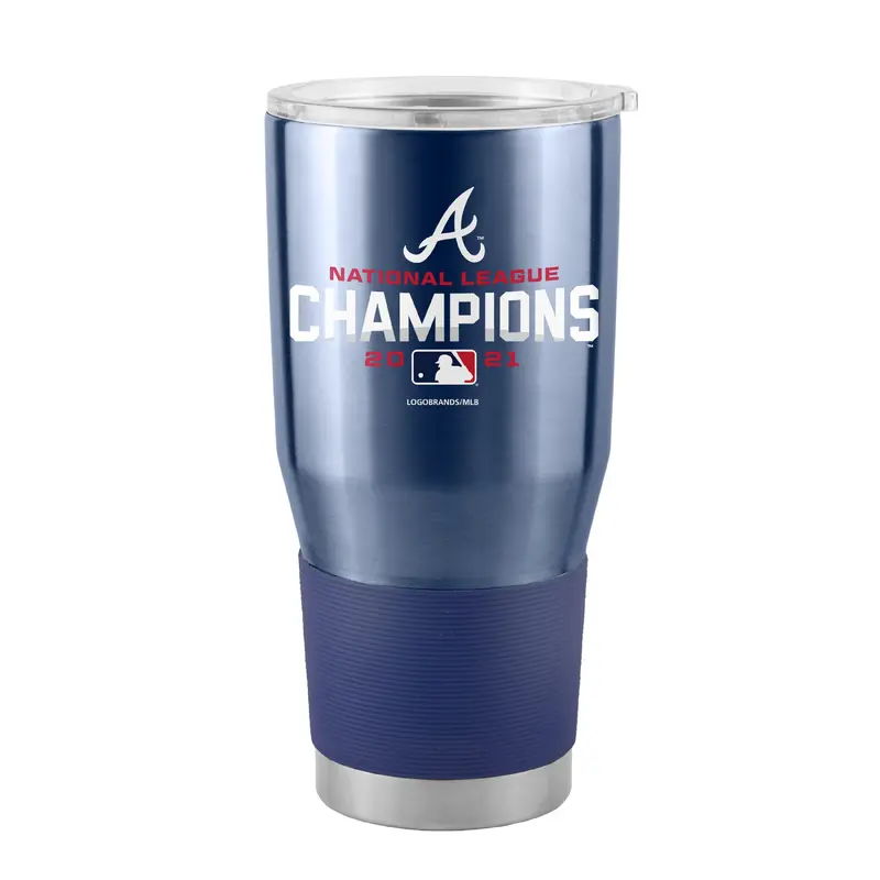 Atlanta Braves 30oz 21 League Champs Stainless Tumbler