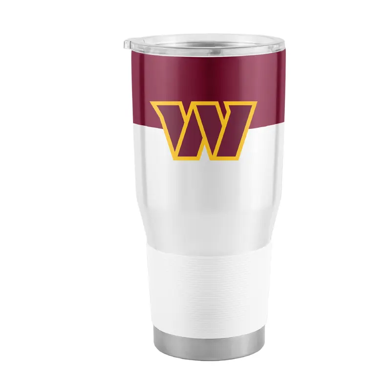 Washington Commanders 30oz Colorblock Stainless Steel Tumbler