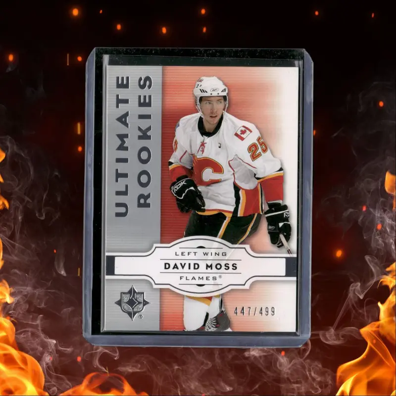 2007-08 Upper Deck Ultimate Collection David Moss Rookie 447/499 #68