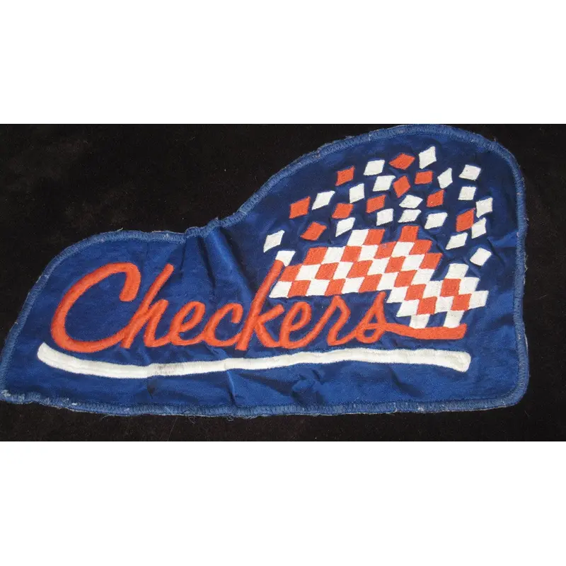 LARGE INDIANAPOLIS CHECKERS UNIFORM HOCKEY PATCH
