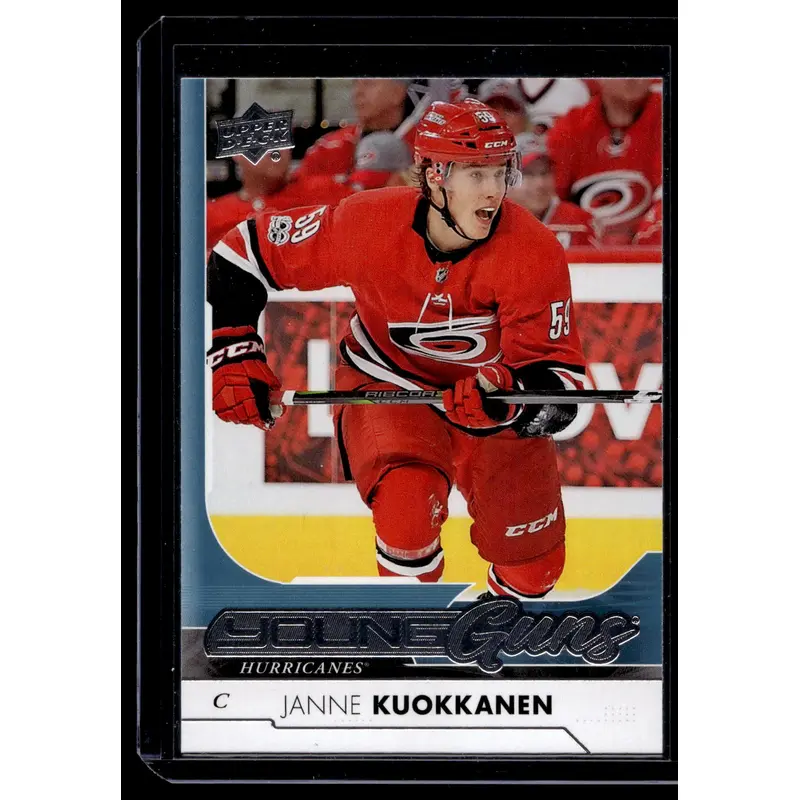 2017-18 Upper Deck Young Guns - Janne Kuokkanen #213 RC