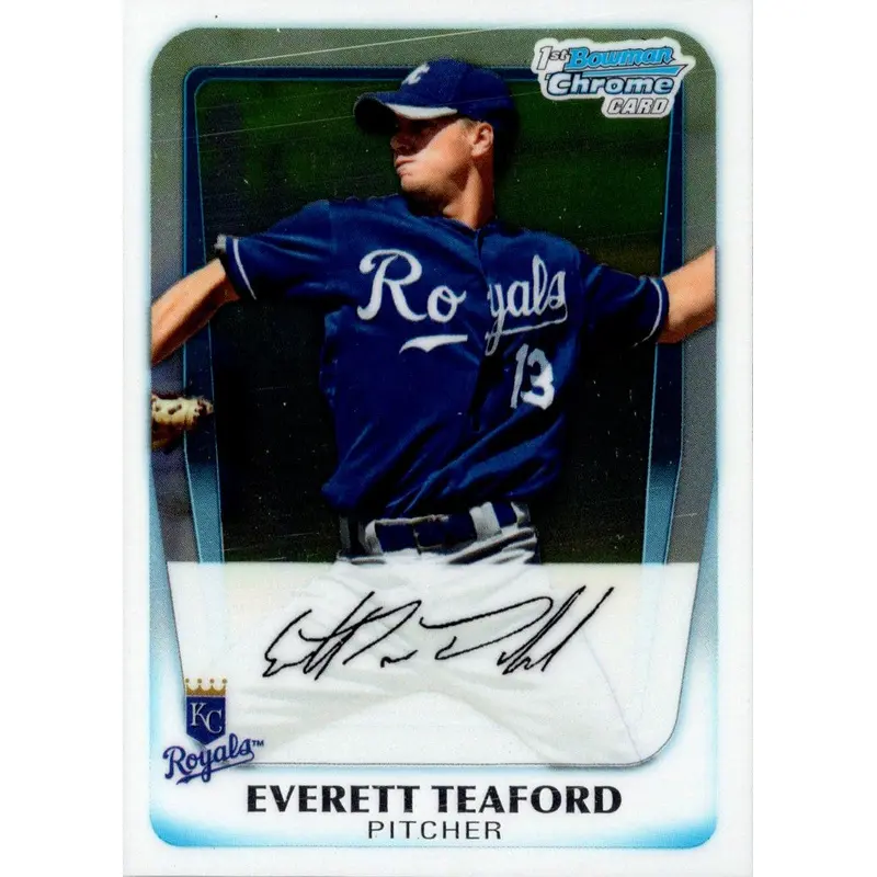 2011 Bowman Chrome Prospects Everett Teaford #BCP20