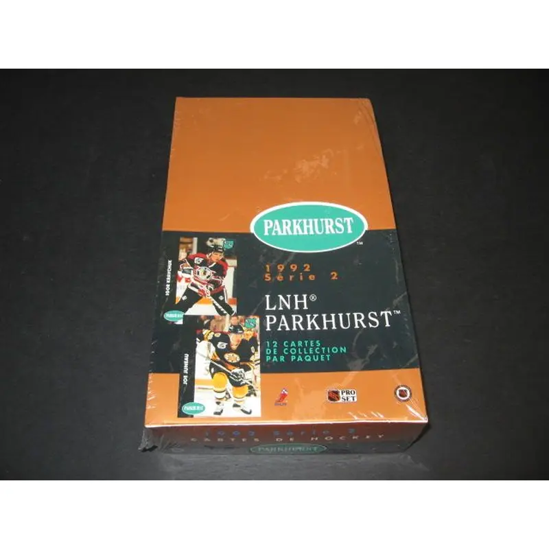 1991/92 Pro Set Parkhurst Hockey Series 2 Box (French)