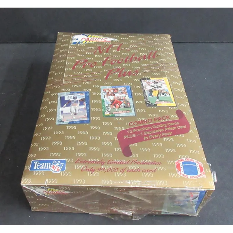 1993 Pacific NFL Pro Football Plus Box (Premium Gold Box)