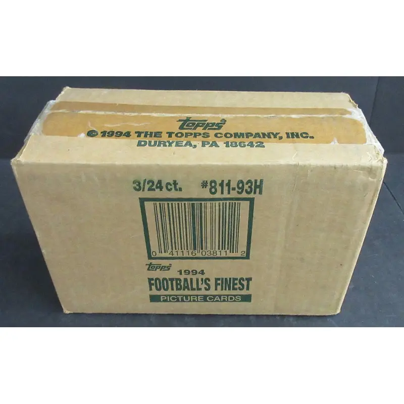 1994 Topps Finest Football Case (Hobby) (3 Box)