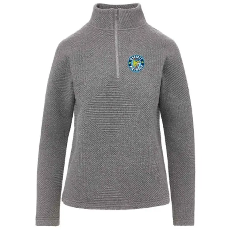 Everett AquaSox Ladies's Zig-Zag Quarter Zip