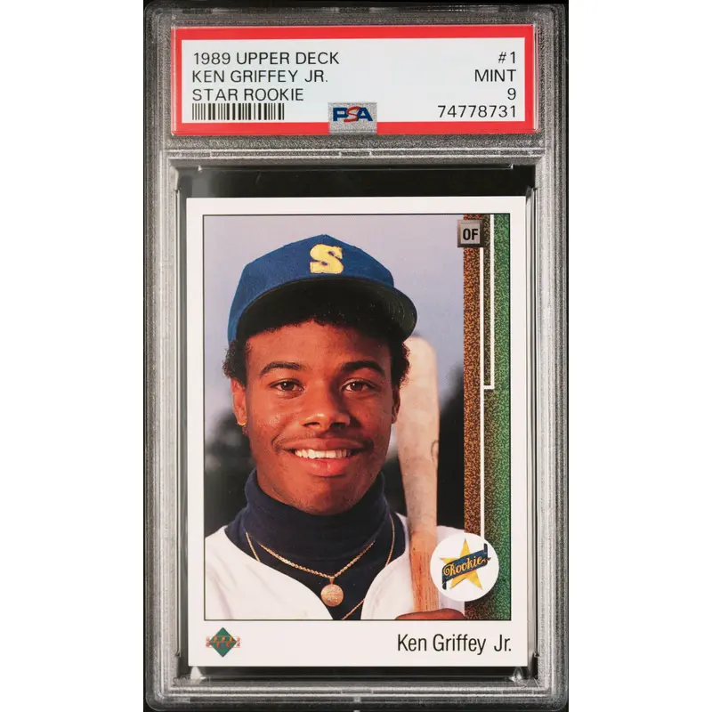 Ken Griffey Jr. 1989 Upper Deck #1 PSA 9 Mint 8731