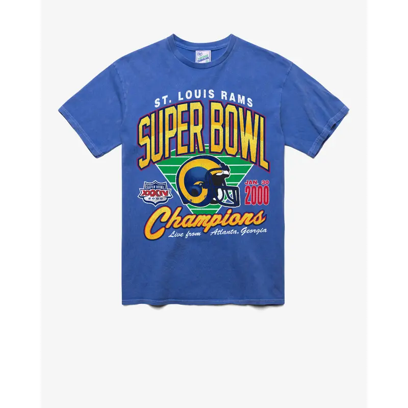 LOS ANGELES RAMS SB GRIDIRON LOCKER '47 VINTAGE TUBULAR TEE