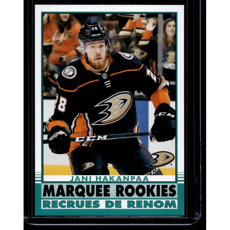 2020-21 O-Pee-Chee - Retro Blank Backs - Marquee Rookies - Jani Hakanpaa #523