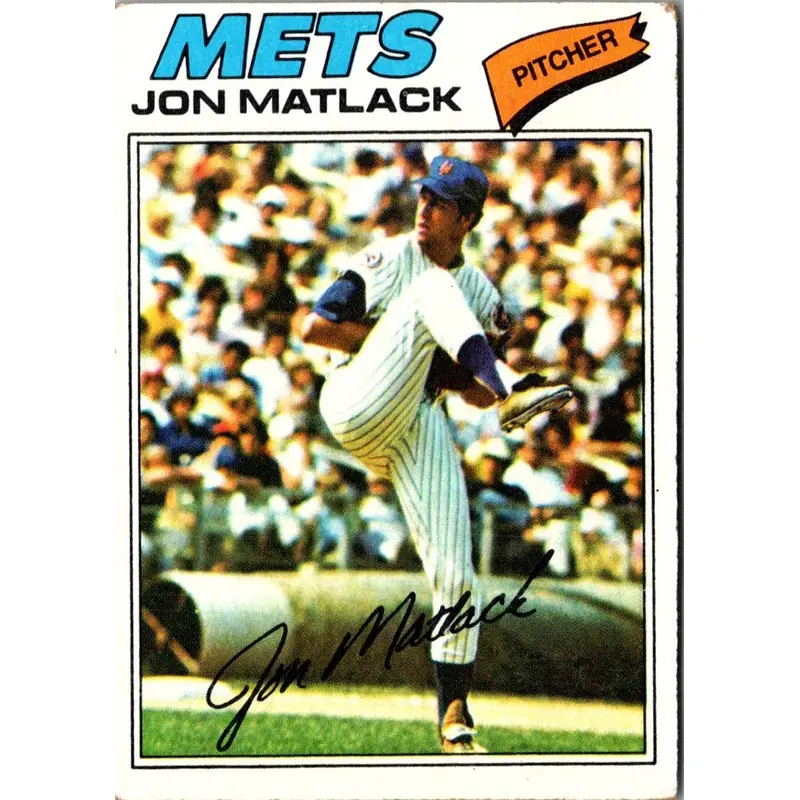 1977 Topps Jon Matlack #440