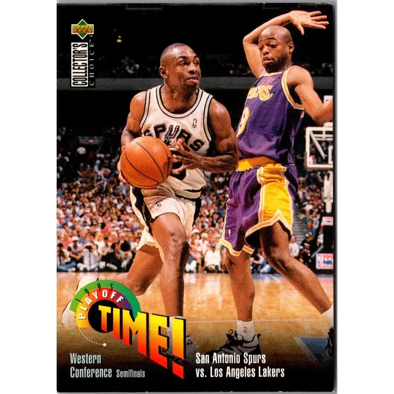 1995 Collector's Choice Japanese Avery Johnson/Nick Van Exel #360