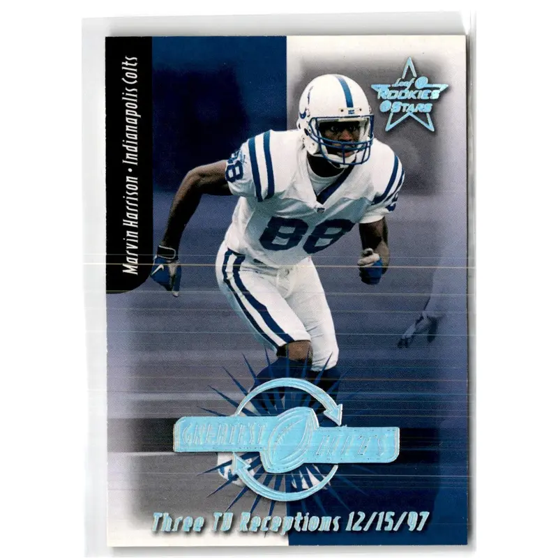 1999 Leaf Rookies & Stars Greatest Hits Marvin Harrison #GH-23