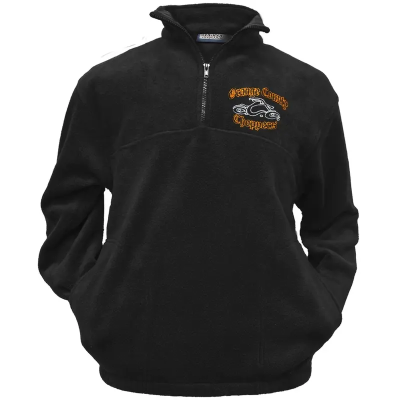 OCC - Crest Polar Black Fleece Pullover