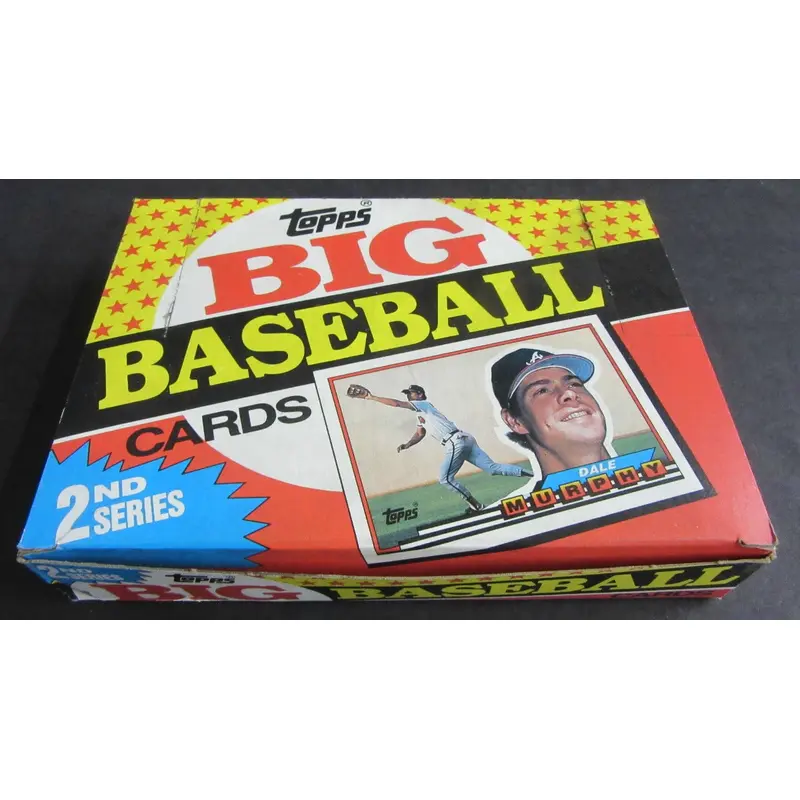 1989 Topps Big Baseball 2nd Series Unopened Box