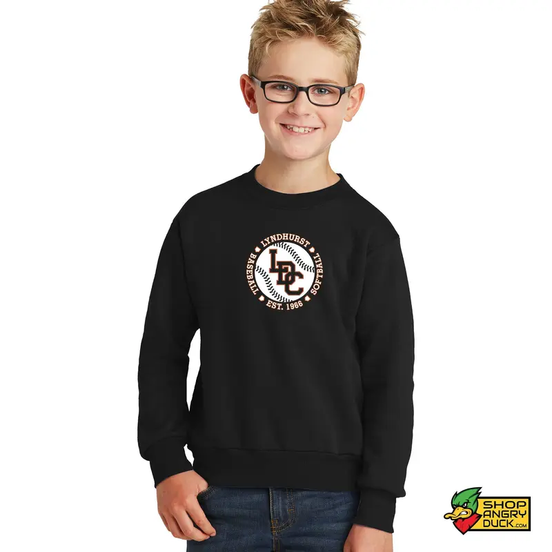 Lyndhurst Dads Club Logo Youth Crewneck Sweatshirt