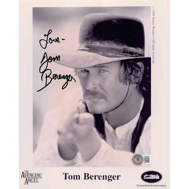 Tom Berenger The Avenging Angel "Love" Authentic Signed 8x10 Photo  BAS #BK03884