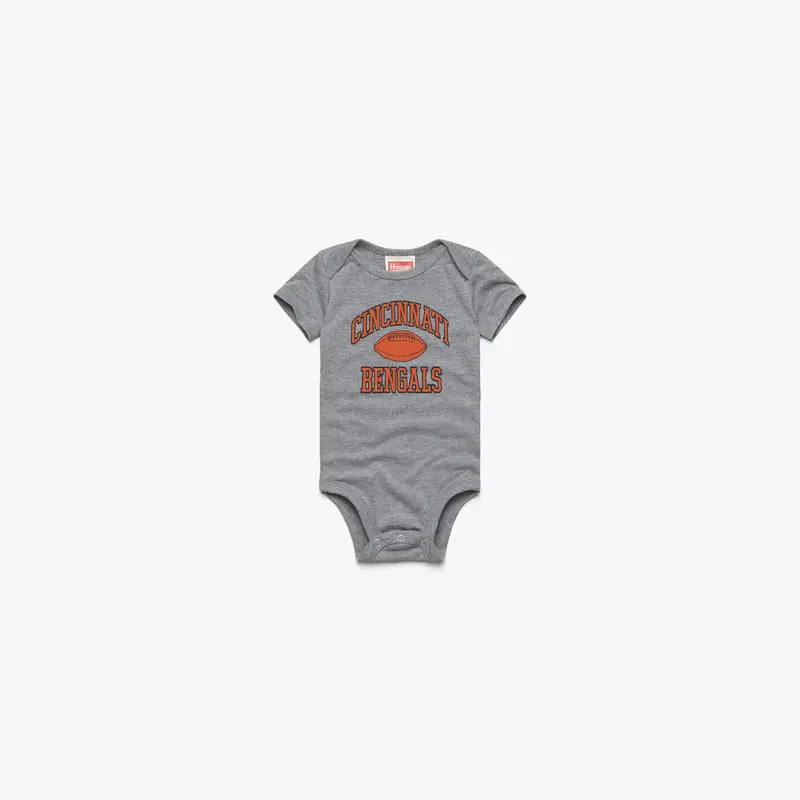 Cincinnati Bengals Gridiron Baby One Piece