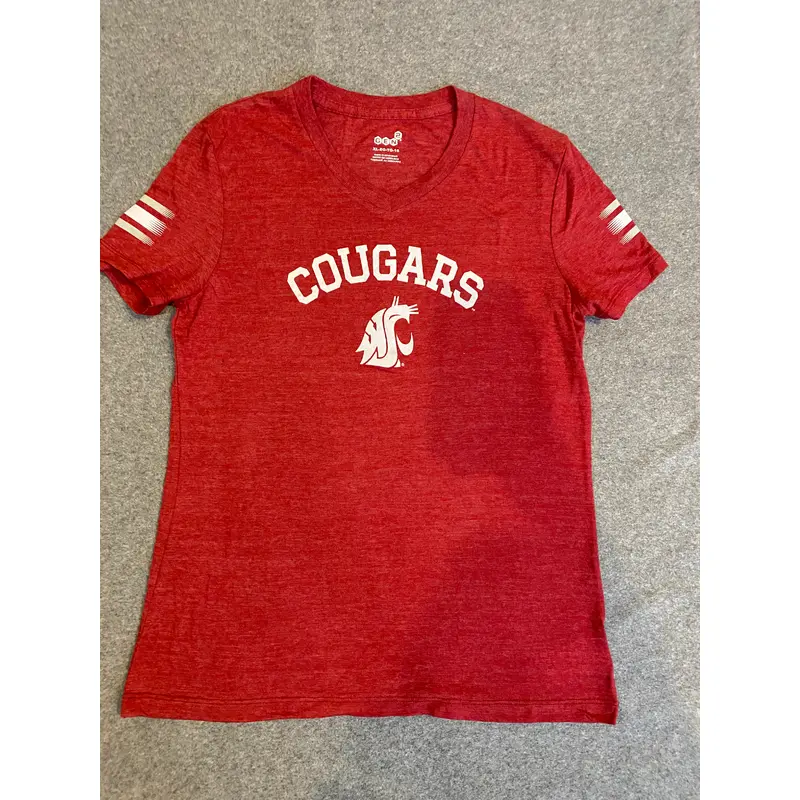 Faded Crimson Youth WSU Cougars T-shirt