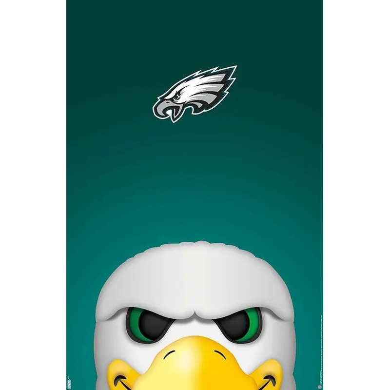 Philadelphia Eagles "Swoop Style" NFL Team Theme Art Poster - S. Preston/Trends Int'l.
