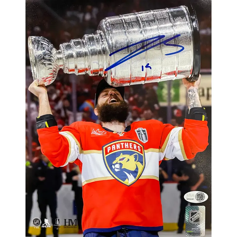 Jonah Gadjovich Autographed Florida Panthers Stanley Cup 8x10 Photo - JSA