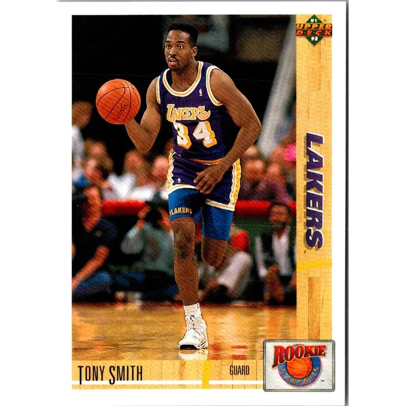 1991 Upper Deck Rookie Standouts Tony Smith #R19