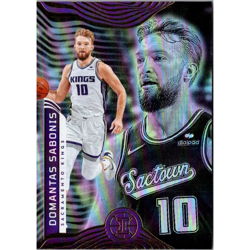 2021 Panini Illusions Domantas Sabonis #90