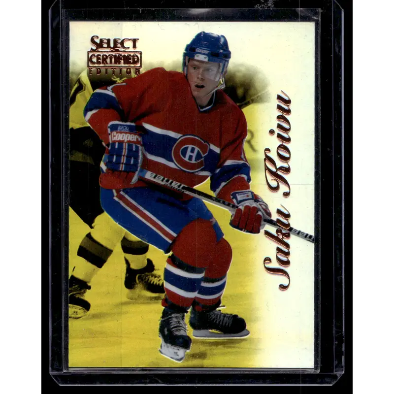 1996-97 Select Certified - Mirror Gold - Saku Koivu #64