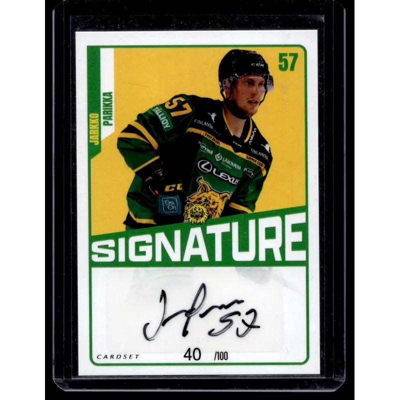2023-24 Cardset Signature - Valtteri Ojantakainen /100