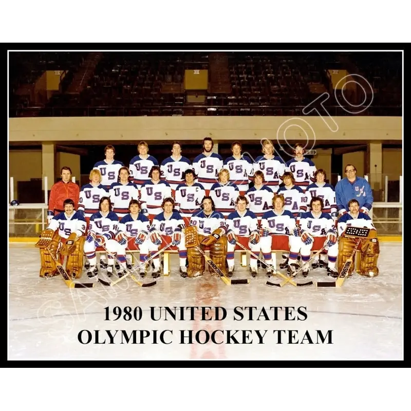 1980 USA Olympic Hockey Team 11X14 Photo - Miracle On Ice Lake Placid New York - 3076