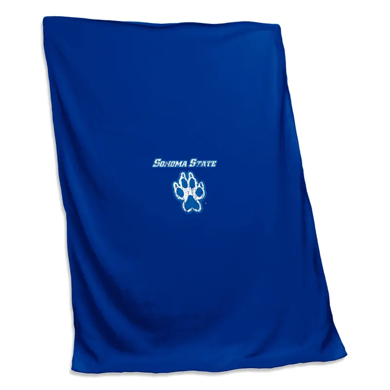 Sonoma State Sweatshirt Blanket (Screened)