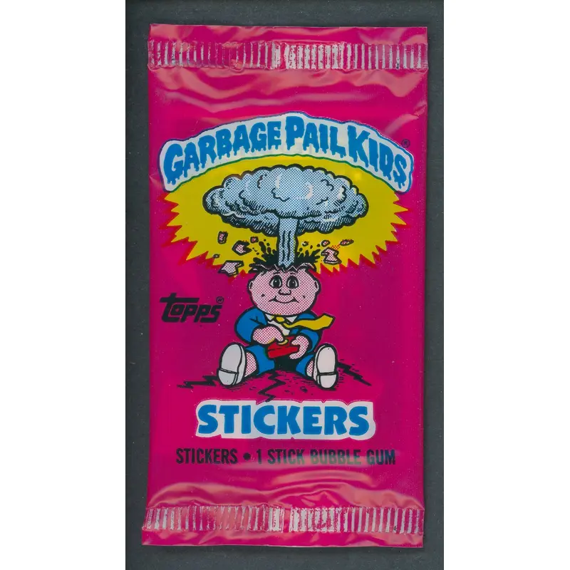 1986 Topps Garbage Pail Kids U.K. Series 1 Unopened Pack