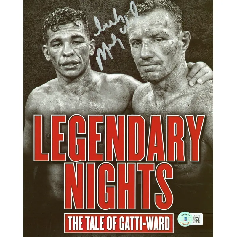 Micky Ward "Irish" Authentic Signed 8x10 Photo Autographed BAS #BJ32706