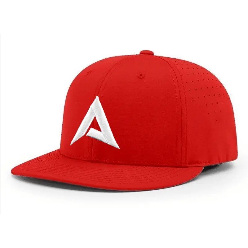 Anarchy CA i8503 Performance Hat - New Logo - Red/White