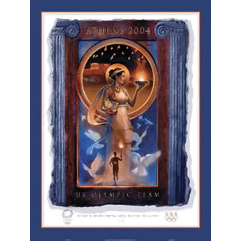 U.S. Olympic Team 2004 "Goddess of the Games" - Fine Art Ltd