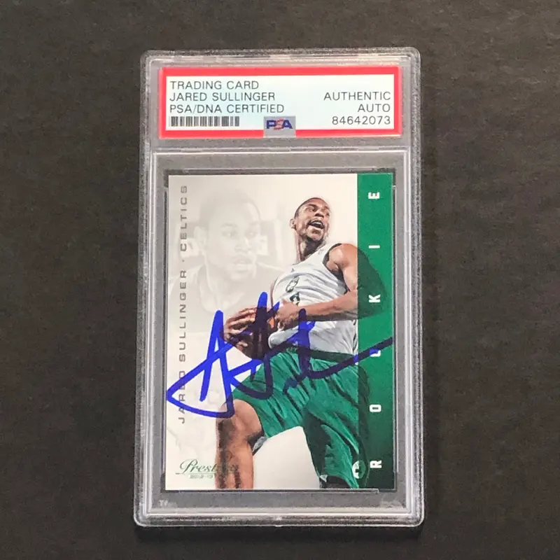 2012-13 Panini Prestige #221 Jared Sullinger Signed Card AUTO PSA/DNA Slabbed Celtics