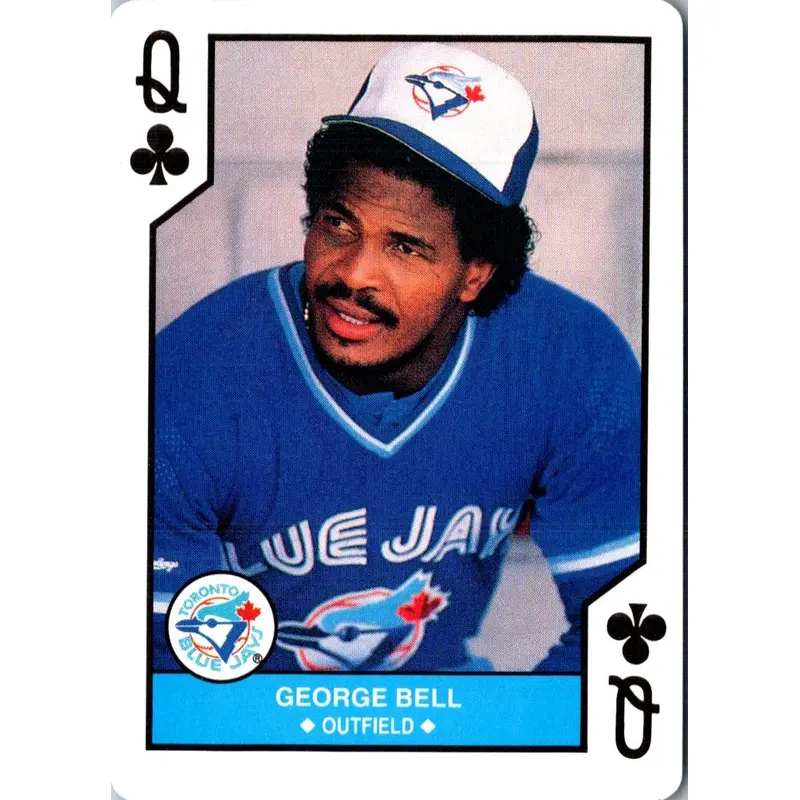 1990 U.S. Playing Card Co. George Bell #Q