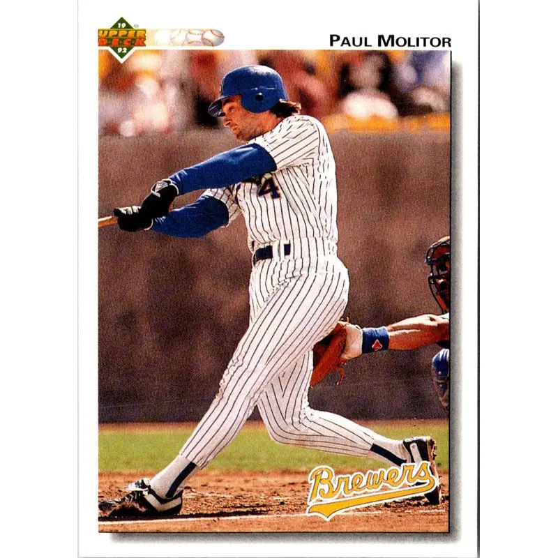 1992 Upper Deck Gold Hologram Paul Molitor #423
