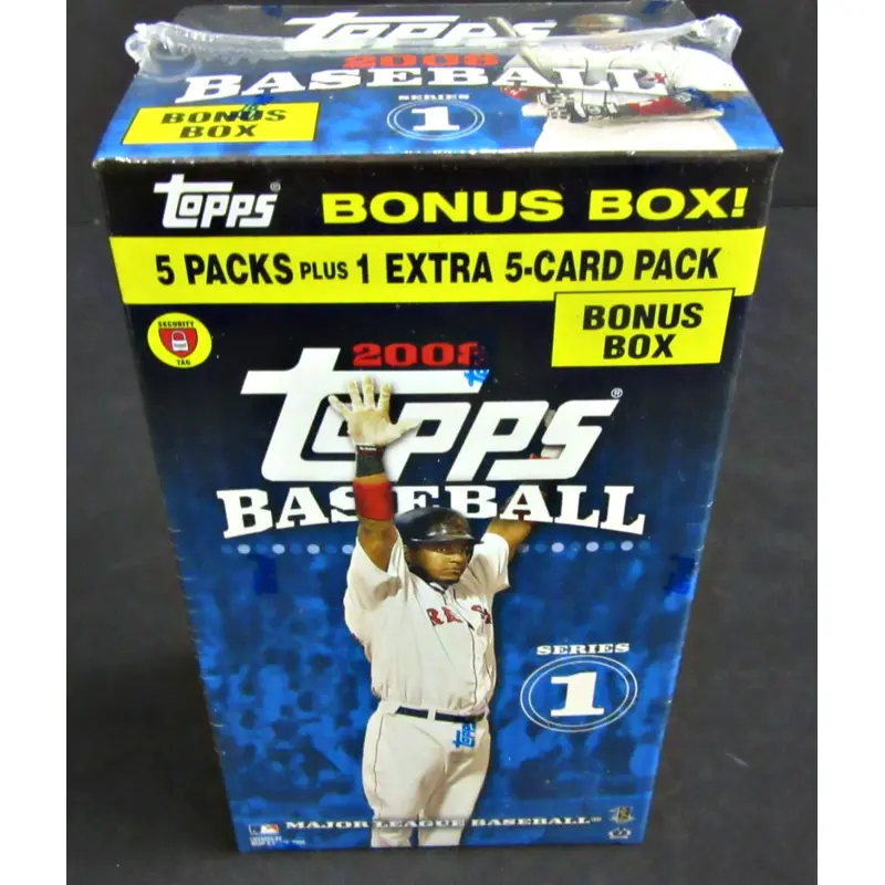 2008 Topps Baseball Series 1 Blaster Box (5-10-5)