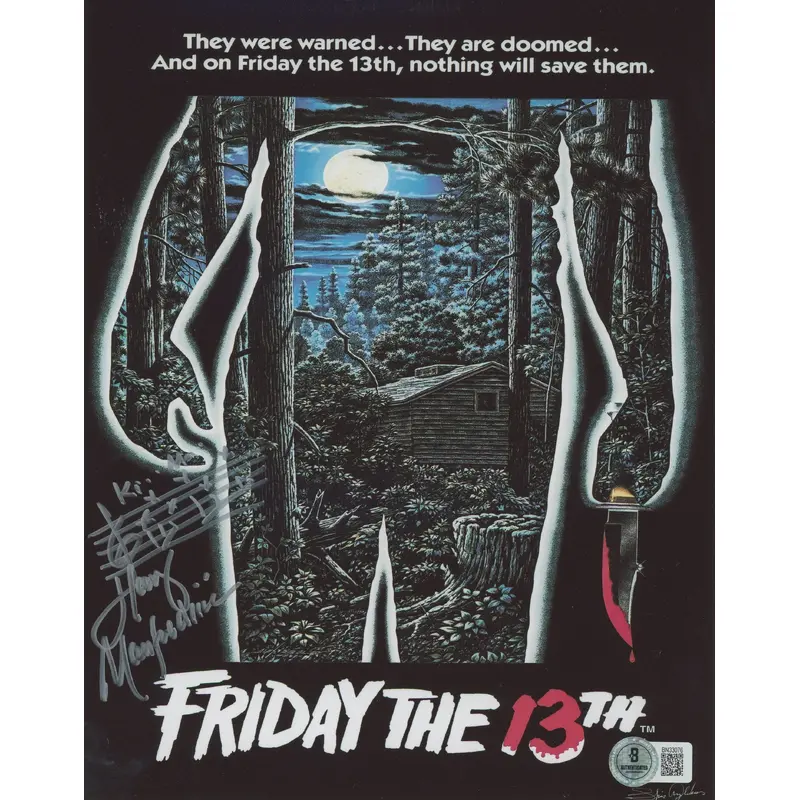 Harry Manfredini Friday The 13th Authentic Signed 8x10 Photo BAS #BN33076