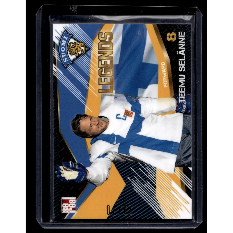2016 Sereal Team Finland Legends - Teemu Selanne #FIN-LGD-008 /70