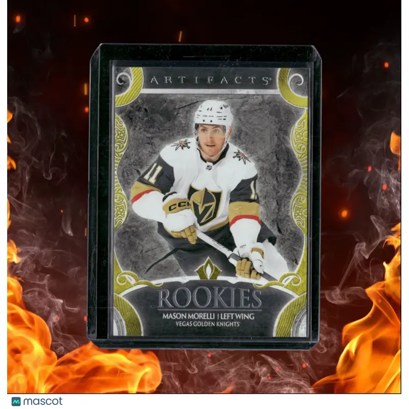 2024-25 Upper Deck Artifacts Mason Morelli Yellow Rookie 44/50 #183